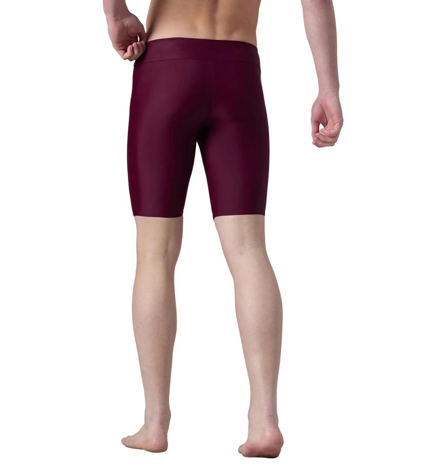 Speedo Essential Jammer Men’s Swimwear – Chockaberry | Chlorine Resistant Swimming Jammer with Shape Retention & UPF 40+ Protection