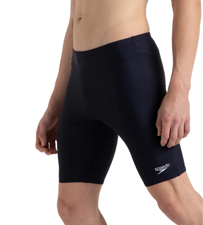 Speedo Essential Jammer Men’s Swimwear – True Navy | Chlorine Resistant Swimming Jammer with Shape Retention & UPF 40+ Protection