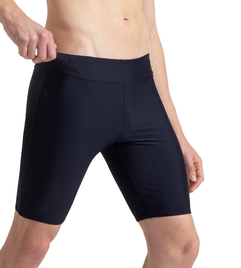 Speedo Essential Jammer Men’s Swimwear – True Navy | Chlorine Resistant Swimming Jammer with Shape Retention & UPF 40+ Protection