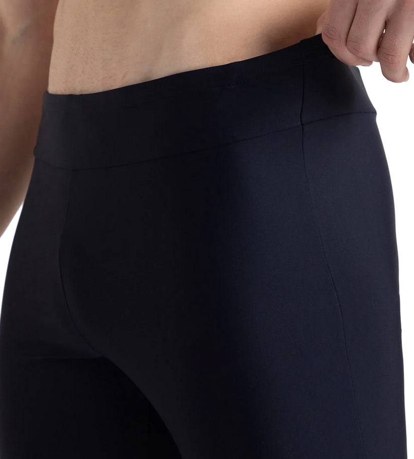 Speedo Essential Jammer Men’s Swimwear – True Navy | Chlorine Resistant Swimming Jammer with Shape Retention & UPF 40+ Protection