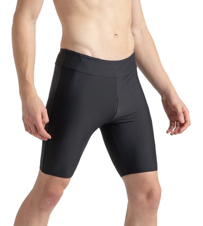 Speedo Essential Jammer Men’s Swimwear – Oxid Grey | Chlorine Resistant Swimming Jammer with Shape Retention & UPF 40+ Protection