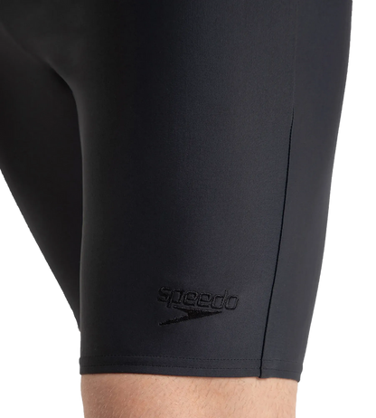 Speedo Essential Jammer Men’s Swimwear – Oxid Grey | Chlorine Resistant Swimming Jammer with Shape Retention & UPF 40+ Protection