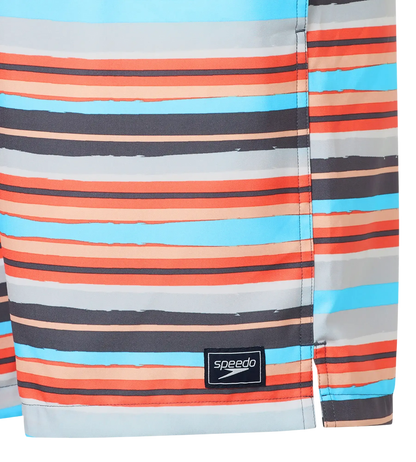 Speedo Men’s 4-Way Stretch Printed Watershorts with Side Pockets | Light Weight Fabric | Quick Dry