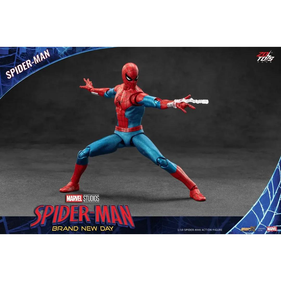 ZD Toys Marvel Studios Spider-Man Brand New Day 1:10 Scale Action Figure (6-7 Inch) | Premium Collectible Display Figure