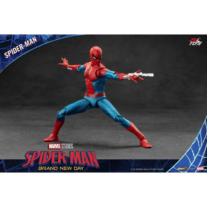 ZD Toys Marvel Studios Spider-Man Brand New Day 1:10 Scale Action Figure (6-7 Inch) | Premium Collectible Display Figure