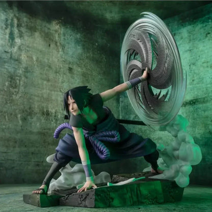 Naruto: Shippuden – Sasuke Uchiha “The Light & Dark of the Mangekyo Sharingan” FiguartsZERO Extra Battle Statue by Bandai - Jaiman Toys