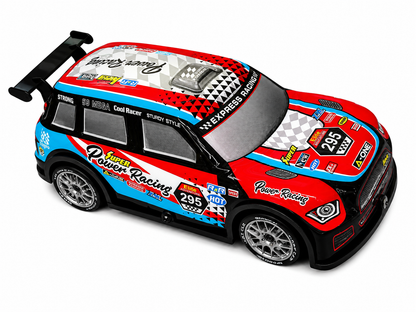 Drive Storm 1:22 Scale 4WD RC Drifting Car with Spray Mist, LED Lights & 2.4GHz Remote Control – High Speed Racing Toy Car with Drift Tyres for Kids