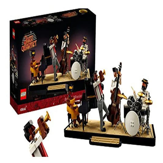 LEGO 21334! Ideas Jazz Quartet For The Adults (1606 Pieces) - Jaiman Toys