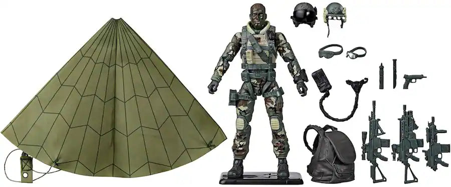 Hasbro G.I. Joe Classified Series 60th Anniversary Action Pilot HALO (High Altitude Low Opening) Jumper 6-Inch Action Figure | Premium Collectible with Accessories