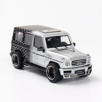 LMF Model 1:64 Mercedes-Benz G63 Modified Star Livery Diecast Car | Premium Collectible SUV Model Available in 4 Variants