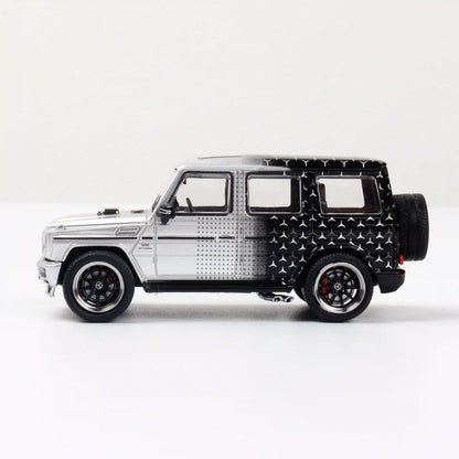 LMF Model 1:64 Mercedes-Benz G63 Modified Star Livery Diecast Car | Premium Collectible SUV Model Available in 4 Variants