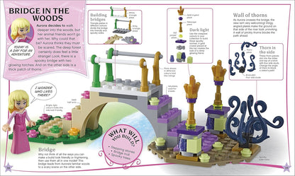 LEGO® Disney Princess™ Build Your Own Adventure Book with Cinderella Mini-Doll & Exclusive Carriage | DK Hardcover