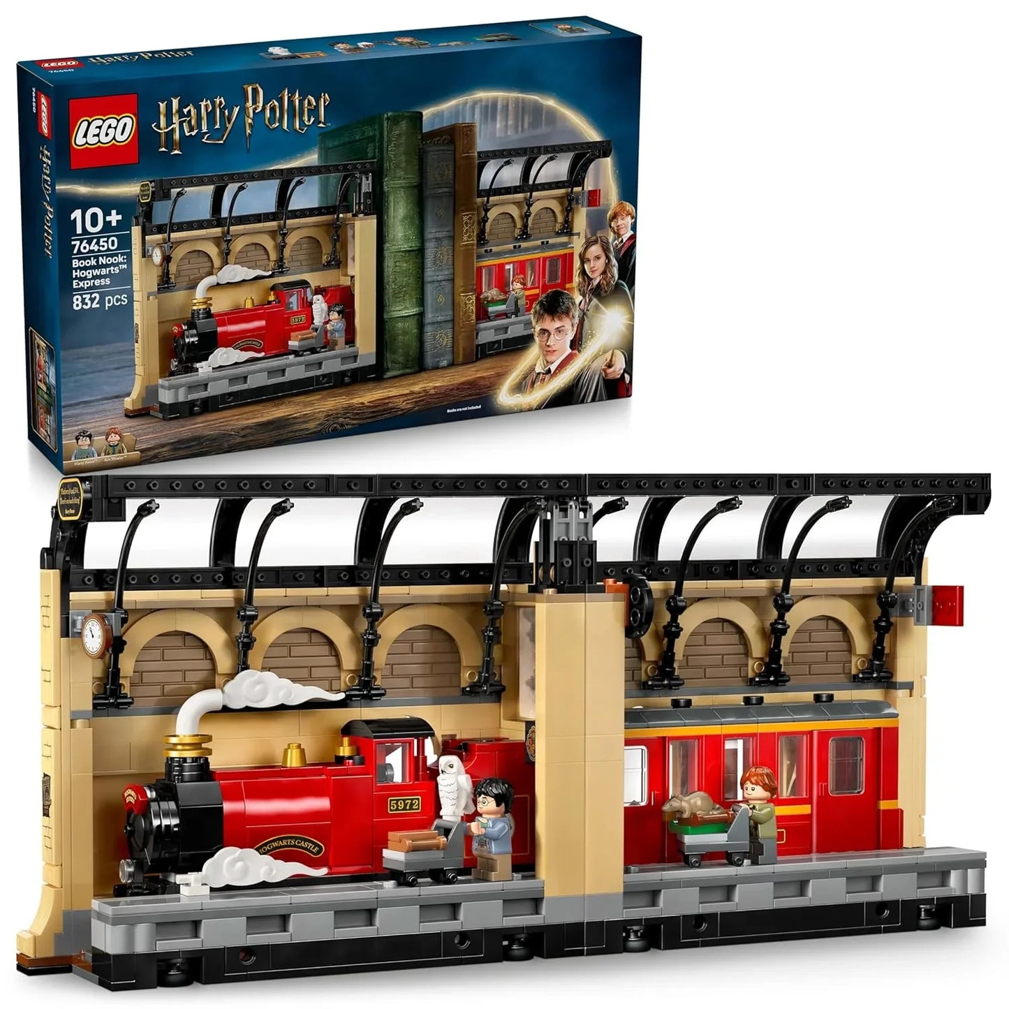 LEGO Harry Potter Book Nook: Hogwarts Express, Magical Toy 76450 Building Blocks Toys for 10+ Gift for Boys and Girls - Jaiman Toys
