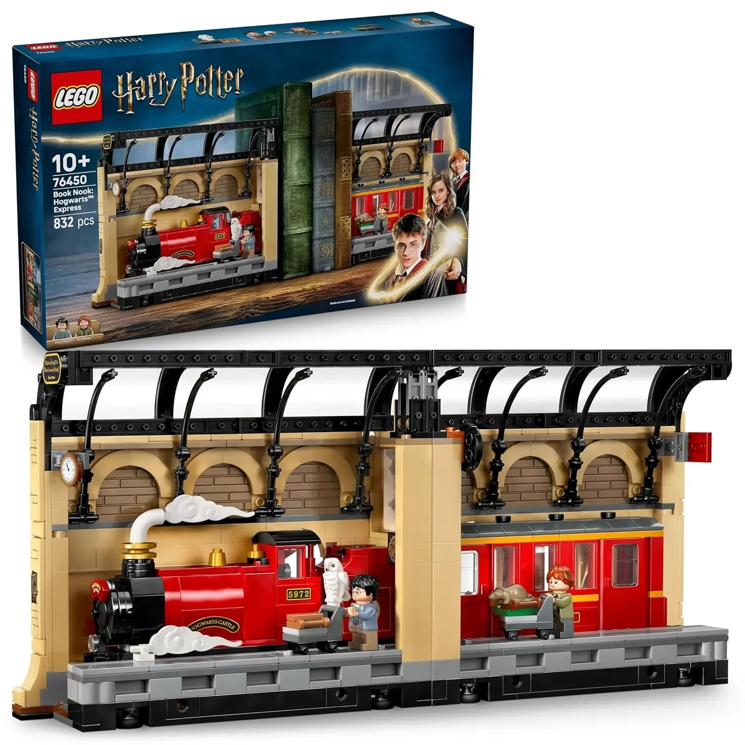 LEGO Harry Potter Book Nook: Hogwarts Express, Magical Toy 76450 Building Blocks Toys for 10+ Gift for Boys and Girls - Jaiman Toys