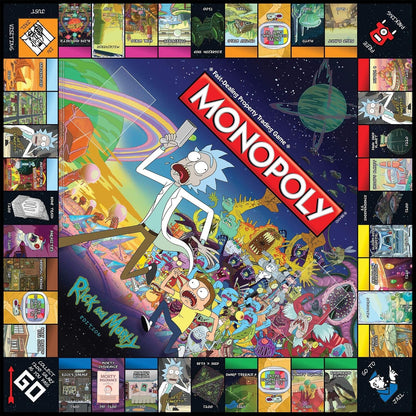 Monopoly: Rick and Morty Edition – Enter the Multiverse and Outwit Your Rivals!