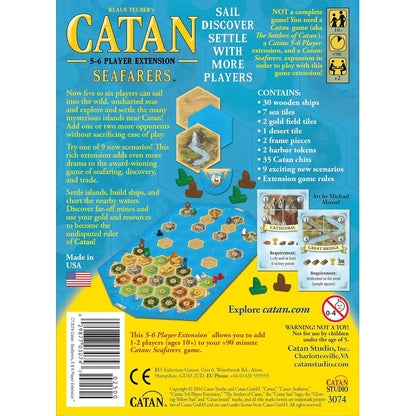 Catan Seafarers 5 and 6 Player Extension Board Game - Jaiman Toys