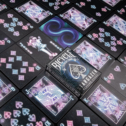 Bicycle Stargazer Playing Cards – Space-Themed Collectible Deck with Silver Foil Box & Air-Cushion Finish