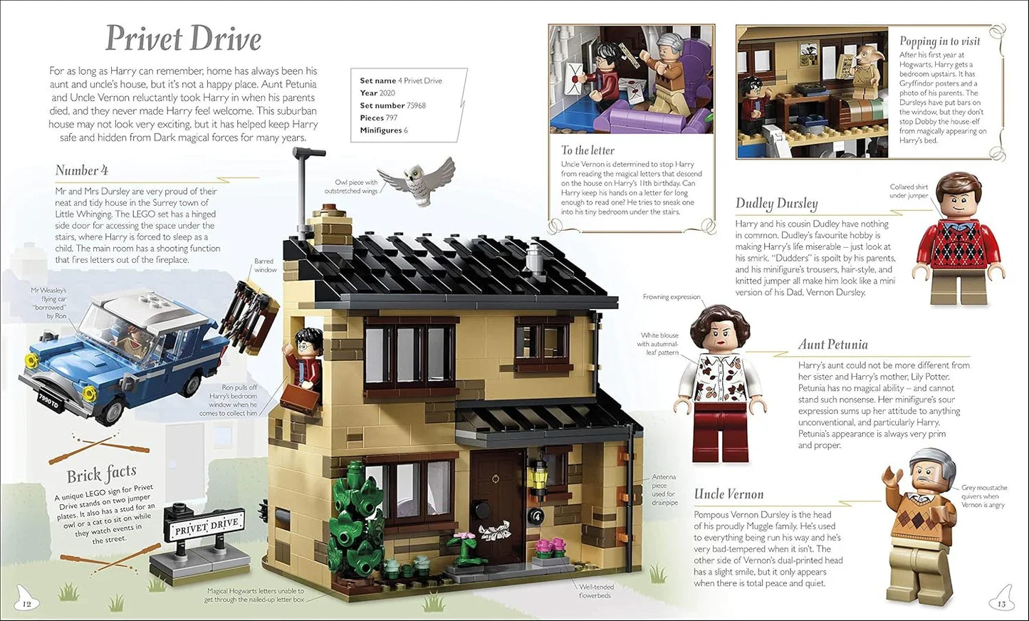 LEGO® Harry Potter™ Magical Treasury – Visual Guide to the Wizarding World with Exclusive Minifigure | DK Hardcover