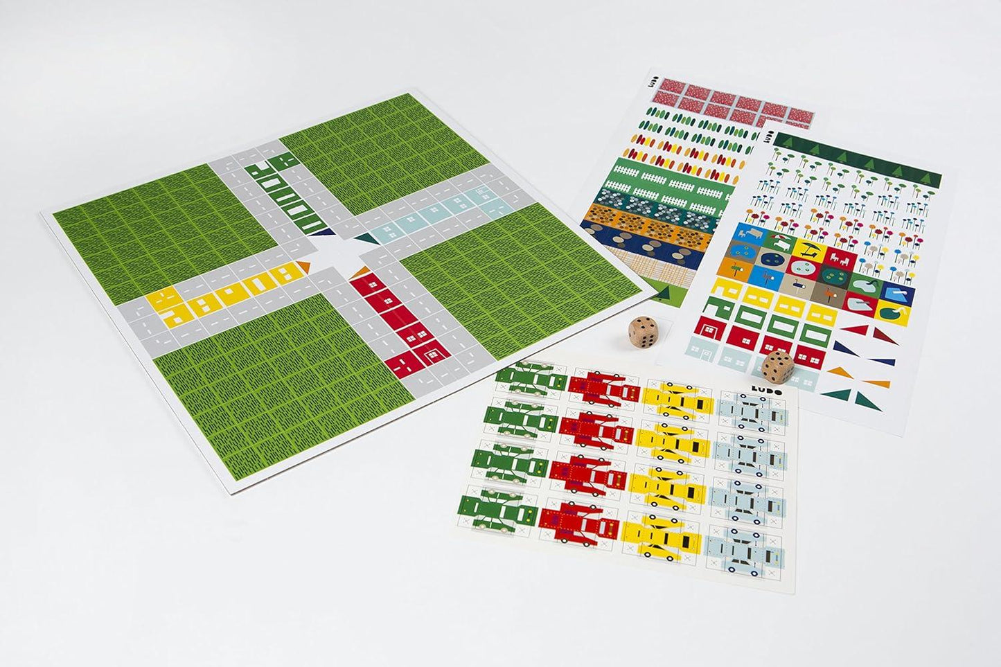 DIY Board Games Misc. Supplies Kit – Creative Game-Making Materials for Kids & Adults | Fun Educational Craft Set