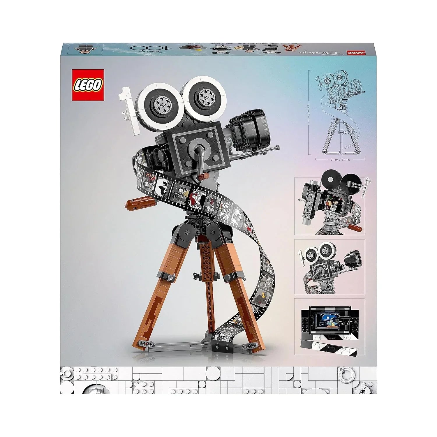 LEGO® Disney 43230 Walt Disney Tribute Camera – 811‑Piece Display Set (Adults 18+) - Jaiman Toys