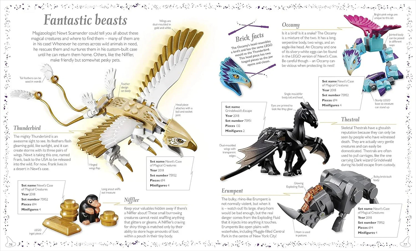 LEGO® Harry Potter™ Magical Treasury – Visual Guide to the Wizarding World with Exclusive Minifigure | DK Hardcover