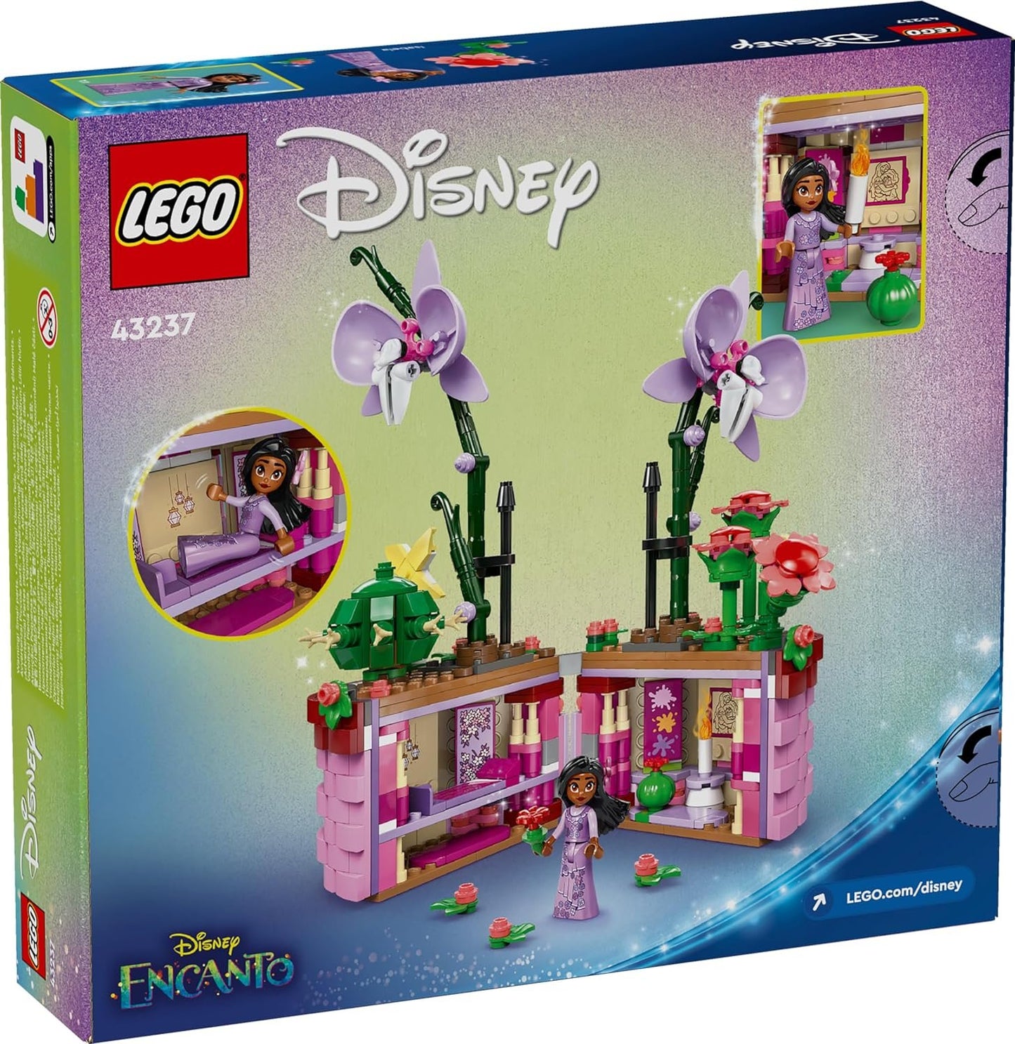 LEGO Disney Encanto Isabela’s Flowerpot 43237 (641 Pieces)