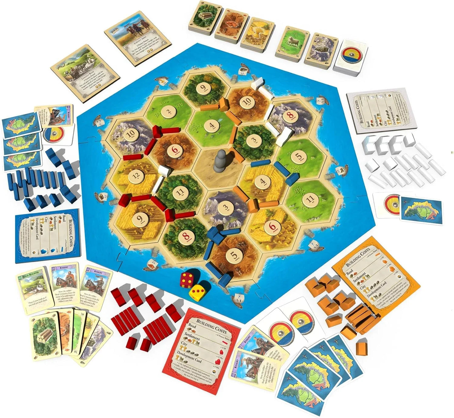 CATAN Board Game - Family Game for Kids & Adults, Ages 10+ ( Imported by Funskool ) - Jaiman Toys
