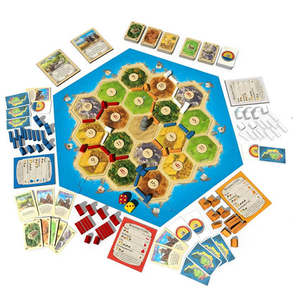 Catan Trade Build Settle Board Game – Classic Strategy & Resource Trading Game - Jaiman Toys
