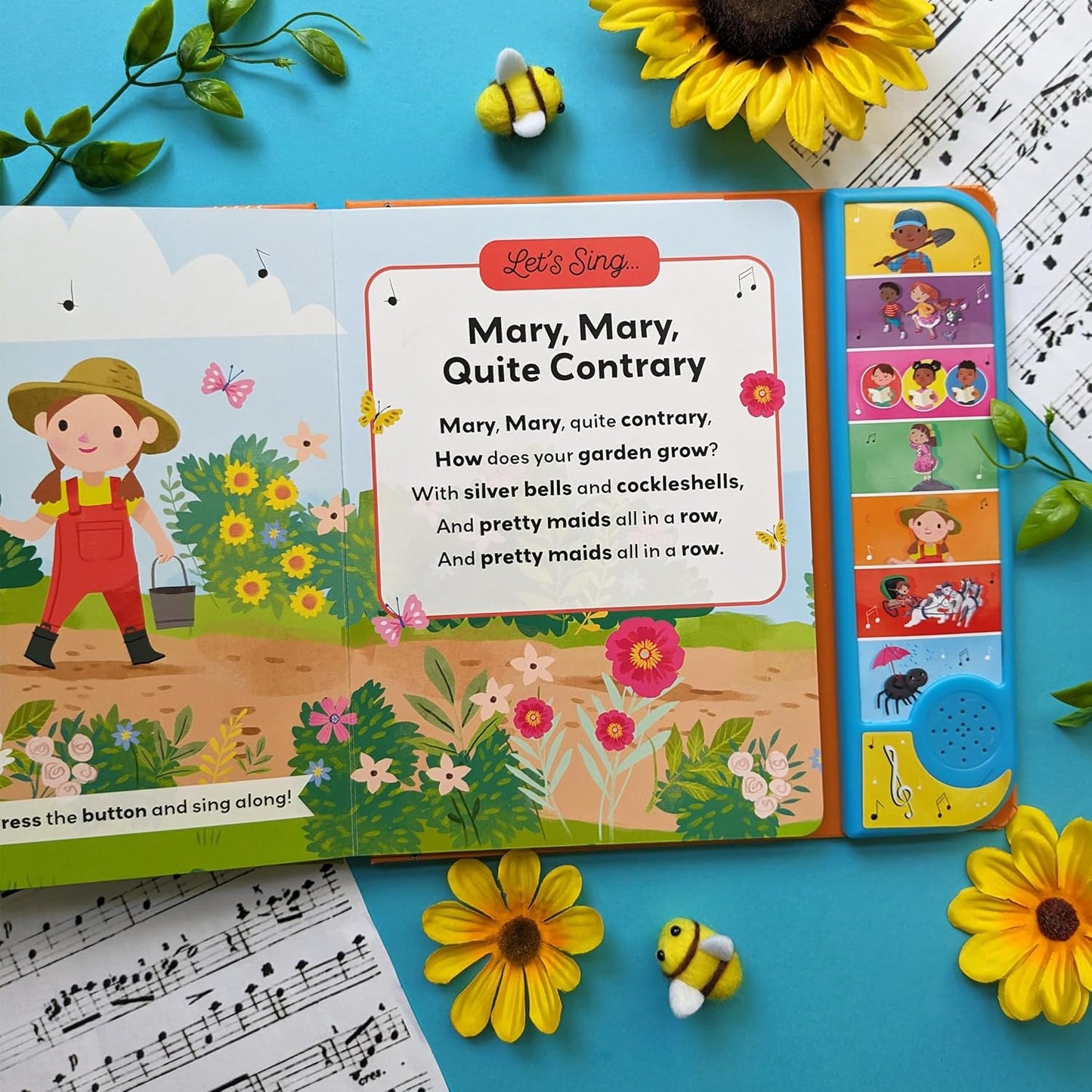 North Parade Let’s Sing Old MacDonald Had a Farm Sound Book | Musical Sing-Along Book for Kids