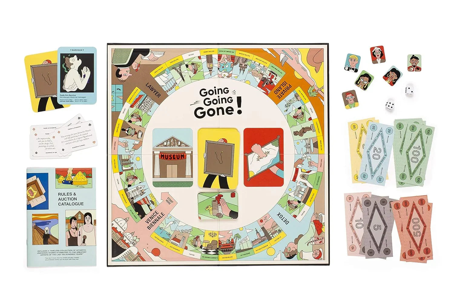 Going, Going, Gone! High-Stakes Auction Board Game - Jaiman Toys