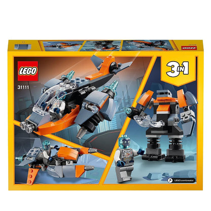 LEGO 31111 Cyber Drone ; Construction Block Gift Present Toy Vehicles Space