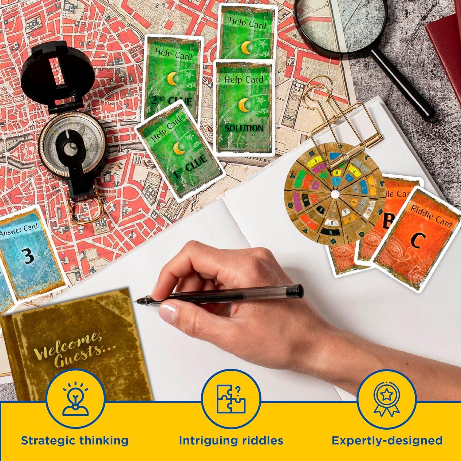 EXIT: The Abandoned Cabin – Escape Room Puzzle Card Game - Jaiman Toys