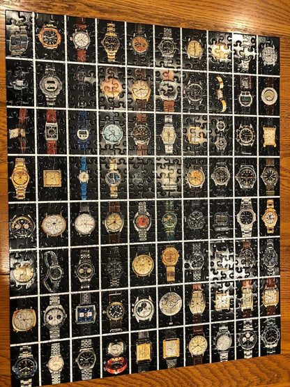 Iconic Watches 500-Piece Puzzle – Beginners’ Jigsaw Puzzle, Import - Jaiman Toys