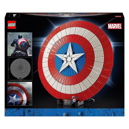 LEGO 76262 Marvel Captain America’s Shield Building Kit