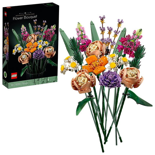 LEGO 10280 Flower Bouquet Building Kit (756 Pieces)