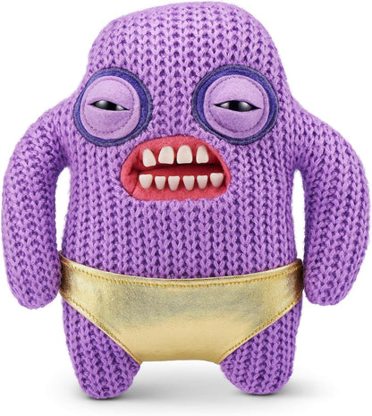 Fuggler Gold Fuggs by ZURU Funny Ugly Monster, Plush, Collectible, Toy (Mr Needles - Pants) - Jaiman Toys