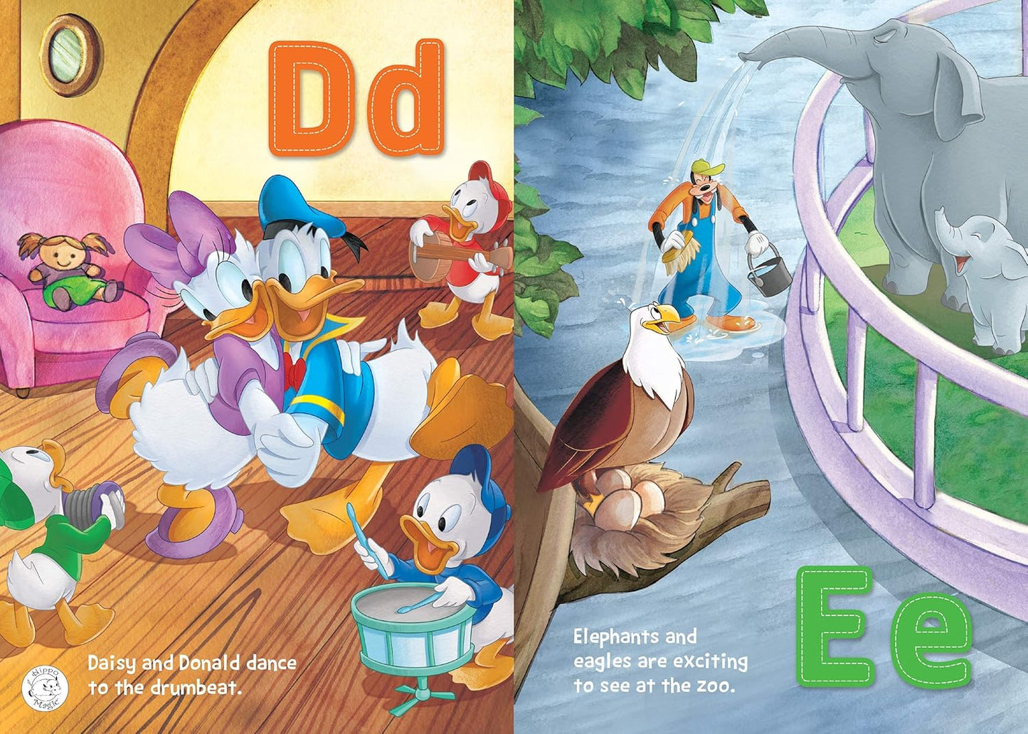 Disney Mickey & Friends ABC Fun with Mickey – 3D Come-To-Life Augmented Reality Learning Book for Kids (Free App)