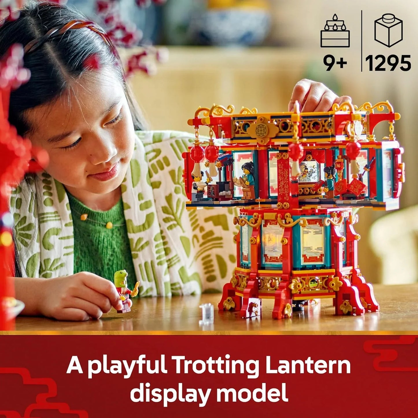 LEGO 80116 Spring Festival Trotting Lantern Building Set (1295 Pieces)