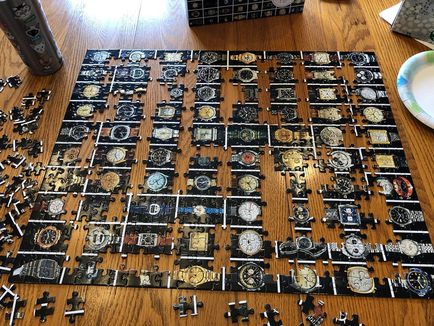 Iconic Watches 500-Piece Puzzle – Beginners’ Jigsaw Puzzle, Import - Jaiman Toys