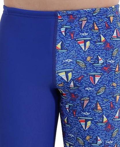 Speedo Boy's Endura Brite Digital Print Jammer - Jaiman Toys