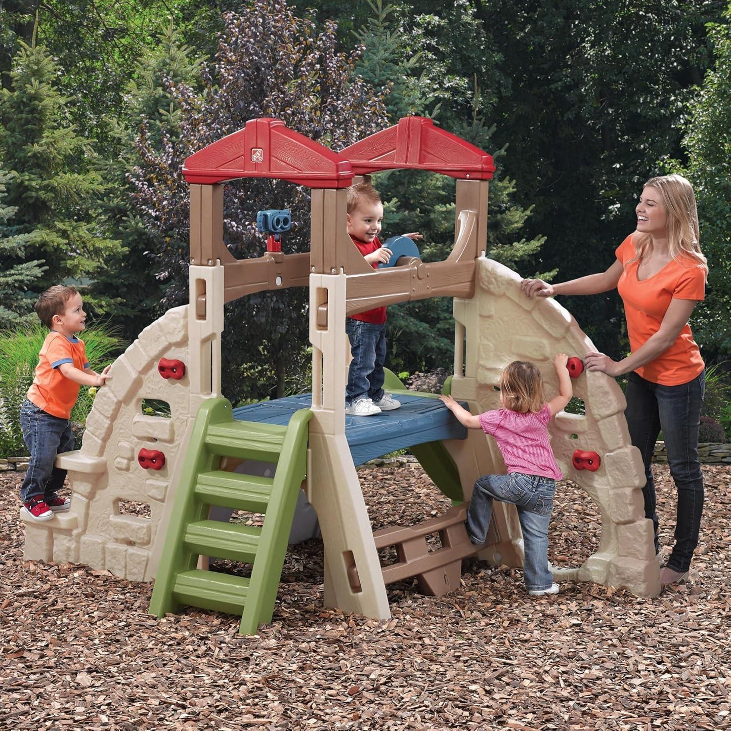 Step2 Alpine Ridge Climber & Slide – Outdoor Playset for Kids - Jaiman Toys