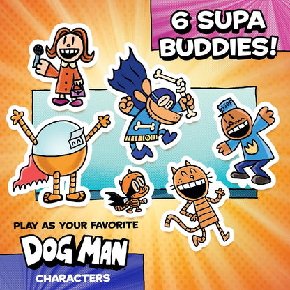 Dog Man: Attack of the Fleas Board Game | Family Strategy Game for 2–6 Players Ages 7+ | University Games