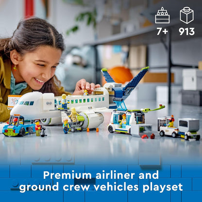 LEGO City Passenger Airplane 60367 Building (930 Pieces)