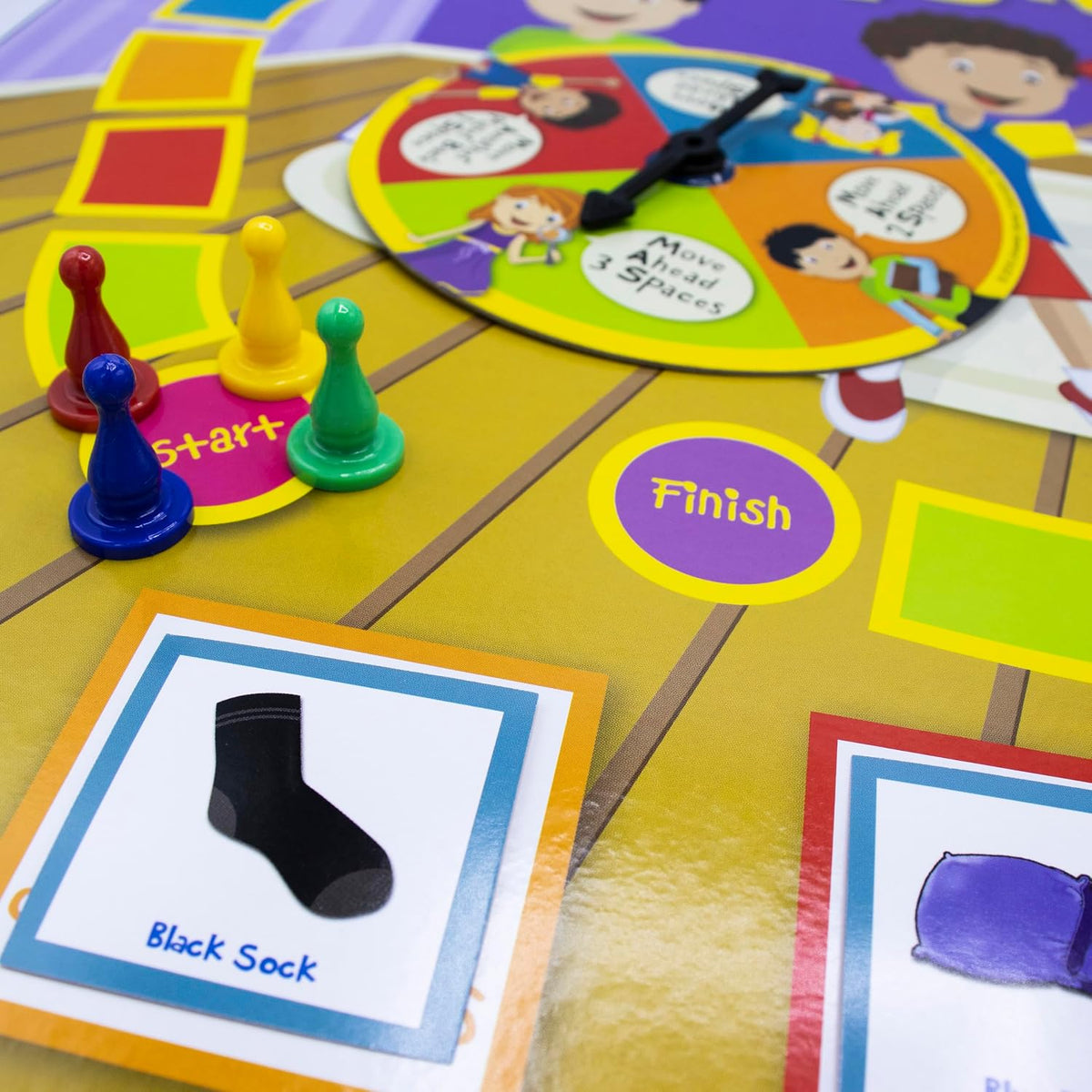 Scavenger Hunt for Kids Amazing Indoor Search Game – Fun Educational Family Board Game with Search & Find Activity Cards for Children, Interactive Treasure Hunt Game for 2–4 Players, Ages 6 Years & Up