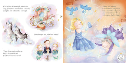 Cinderella 3D Come-To-Life Book – Interactive Augmented Reality Fairy Tale Story Book for Kids