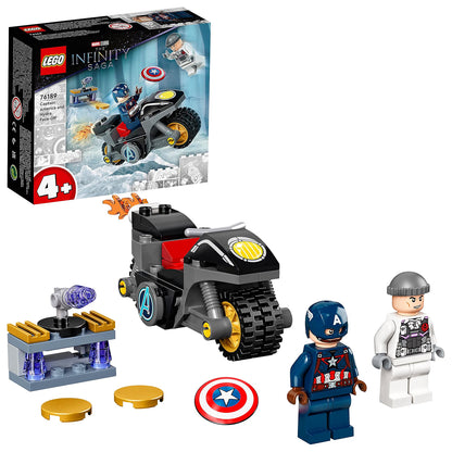 (Box Damage) LEGO 76189 Super Heroes Captain America vs. Hydra
