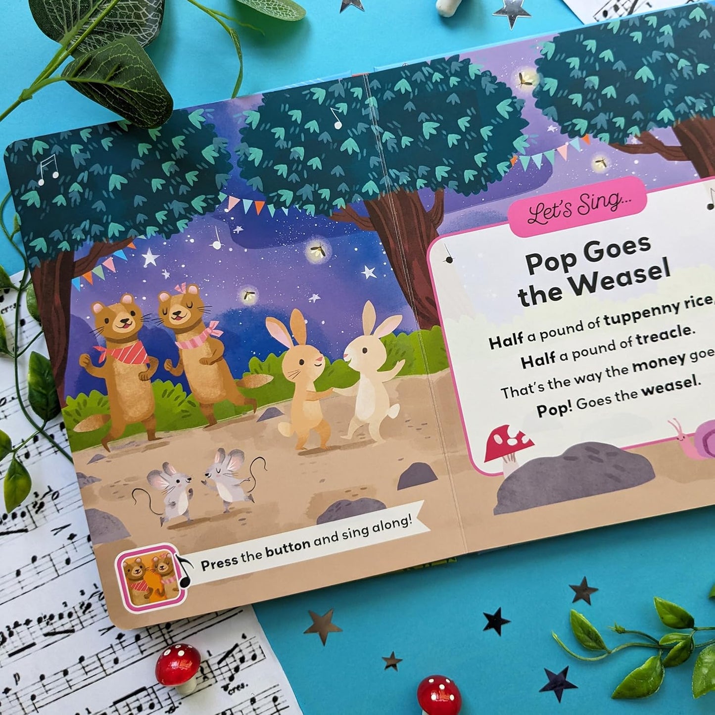 North Parade Let’s Sing The Wheels on the Bus and Other Fun Songs Sound Book for Kids