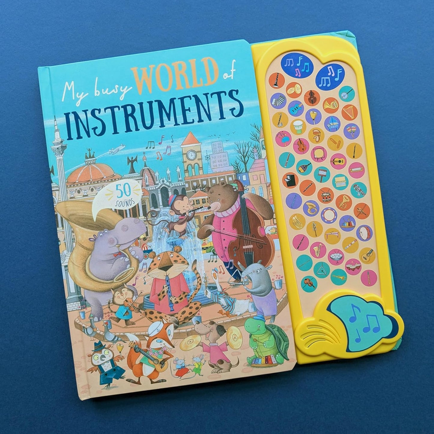 North Parade My Busy World of Instruments Sound Book with 50 Musical Sounds