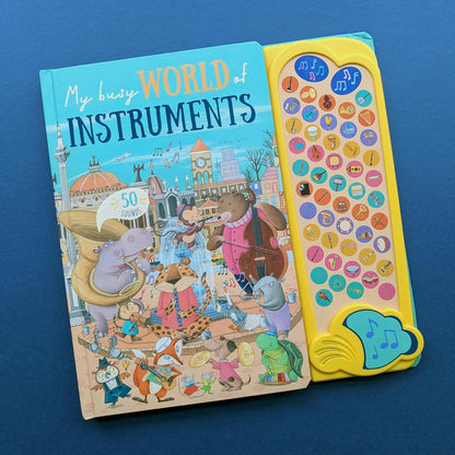 North Parade My Busy World of Instruments Sound Book with 50 Musical Sounds