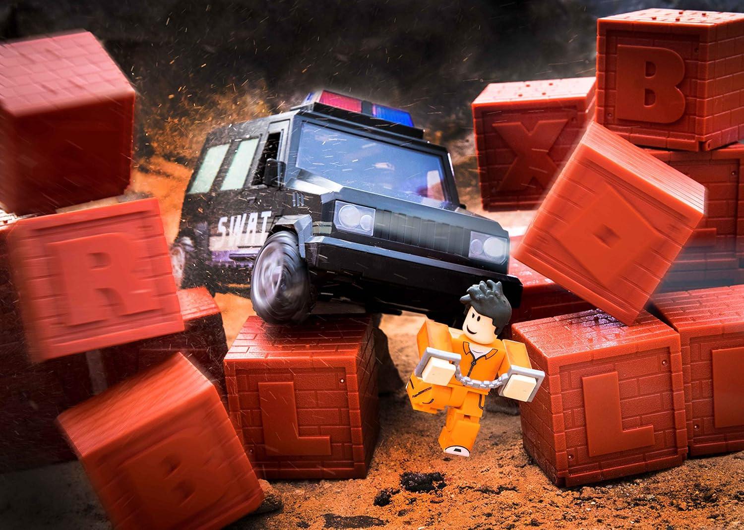 Roblox Jailbreak Ultimate Action Figure: SWAT Unit Deluxe Vehicle - Jaiman Toys
